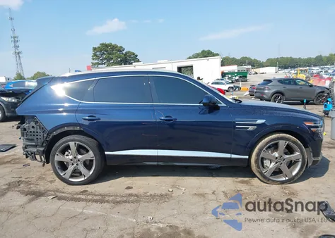 2021 Genesis Gv80 3.5T Awd from USA, damaged, VIN KMUHCESC6MU047091